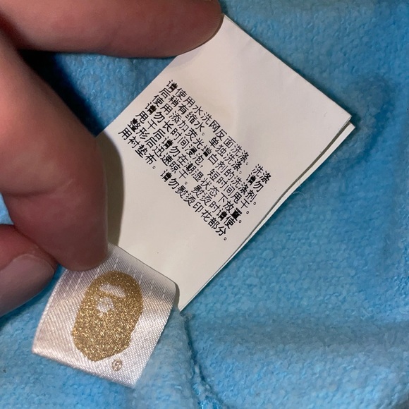 BAPE WGM “World Gone Mad” Soldier Ape Crewneck Sweater - Picture 7 of 7